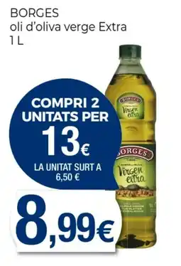 Supermercats Jespac BORGES oli d'oliva verge Extra oferta