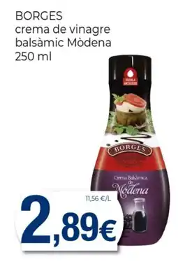 Supermercats Jespac BORGES crema de vinagre balsàmic Mòdena oferta