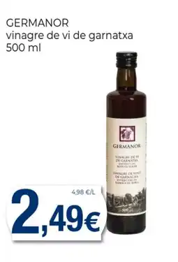 Supermercats Jespac GERMANOR vinagre de vi de garnatxa oferta