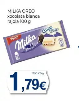 Supermercats Jespac MILKA OREO xocolata blanca rajola oferta