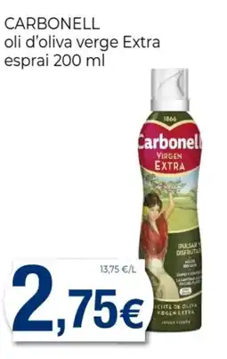 Supermercats Jespac CARBONELL oli d'oliva verge Extra esprai oferta