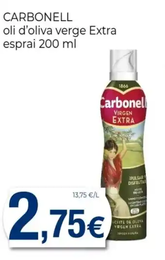Supermercats Jespac CARBONELL oli d'oliva verge Extra esprai oferta