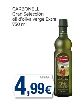 Supermercats Jespac CARBONELL Gran Selección oli d'oliva verge Extra oferta