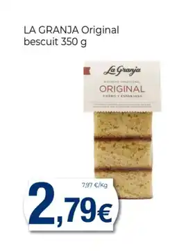Supermercats Jespac LA GRANJA Original bescuit oferta