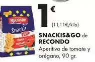 Supermercados Lupa Recondo - snacks&go aperitivo de tomate y oregano oferta