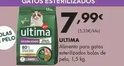 Supermercados Lupa Affinity - ultima/ alimento para gatos esterilizados bolas de pelo oferta
