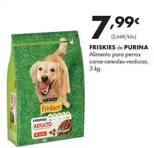 Supermercados Lupa Purina - friskies alimento para perros carne-cereales-verduras oferta