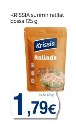 Supermercats Jespac KRISSIA surimir ratllat bossa oferta
