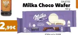 Supermercats Jespac MILKA CHOCO WAFER Galetes oferta