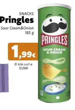 Supermercats Jespac PRINGLES Snacks oferta