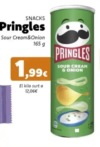Supermercats Jespac PRINGLES Snacks oferta