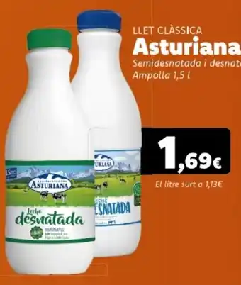 Supermercats Jespac ASTURIANA Llet clàssica oferta