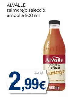 Supermercats Jespac ALVALLE salmorejo selecció ampolla oferta