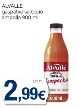 Supermercats Jespac ALVALLE gaspatxo selecció ampolla oferta