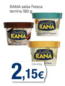 Supermercats Jespac RANA salsa fresca terrina oferta