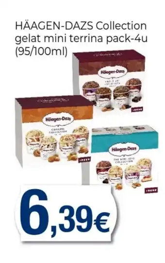 Supermercats Jespac HÄAGEN-DAZS Collection gelat mini terrina pack-4u oferta