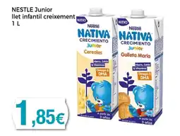 Supermercats Jespac NESTLE Junior llet infantil creixement oferta