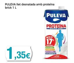 Supermercats Jespac PULEVA llet desnatada amb proteïna oferta