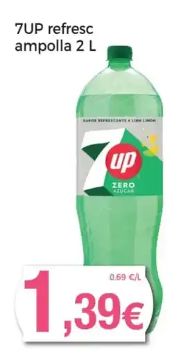 Supermercats Jespac 7UP refresc ampolla oferta