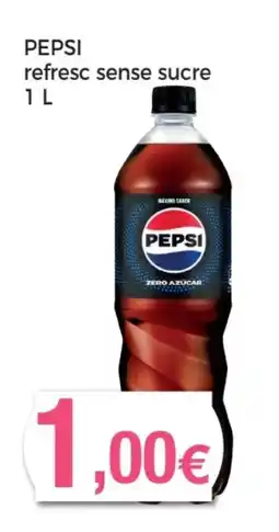 Supermercats Jespac PEPSI refresc sense sucre oferta