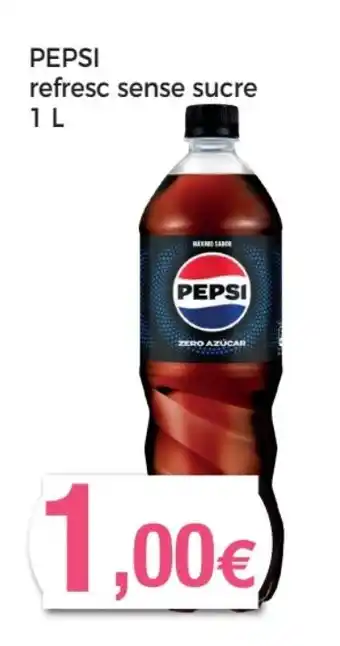 Supermercats Jespac PEPSI refresc sense sucre oferta