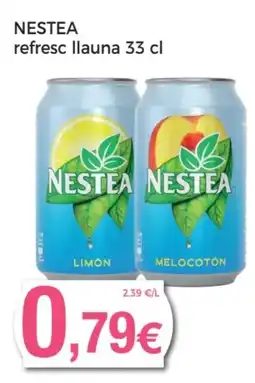 Supermercats Jespac NESTEA refresc llauna oferta
