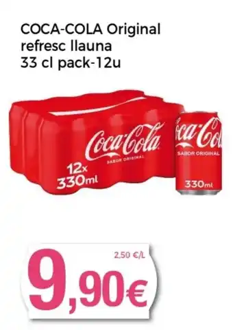 Supermercats Jespac COCA-COLA Original refresc llauna oferta