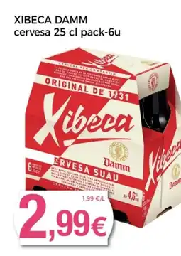 Supermercats Jespac XIBECA DAMM cervesa oferta