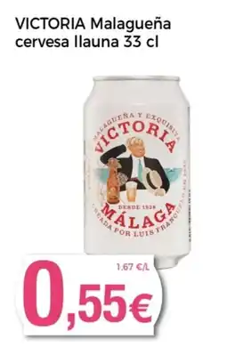 Supermercats Jespac VICTORIA Malagueña cervesa llauna oferta
