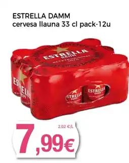 Supermercats Jespac ESTRELLA DAMM cervesa llauna oferta