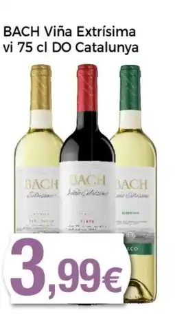 Supermercats Jespac BACH Viña Extrísima vi DO Catalunya oferta