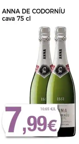 Supermercats Jespac ANNA DE CODORNÍU cava oferta