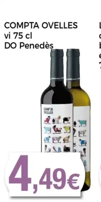 Supermercats Jespac COMPTA OVELLES vi DO Penedès oferta