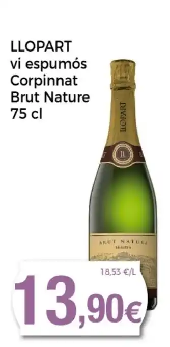 Supermercats Jespac LLOPART vi espumós Corpinnat Brut Nature oferta