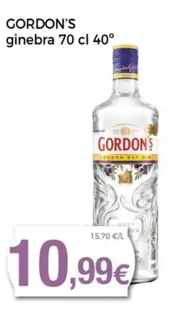 Supermercats Jespac GORDON'S ginebra 40° oferta