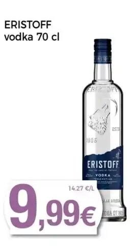 Supermercats Jespac ERISTOFF vodka oferta