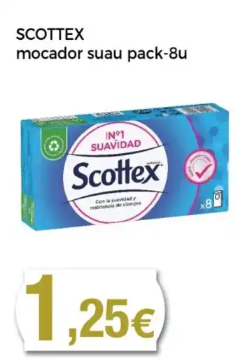 Supermercats Jespac SCOTTEX mocador suau pack-8u oferta