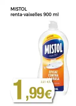 Supermercats Jespac MISTOL renta-vaixelles oferta
