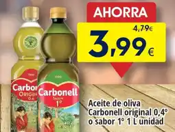 FROIZ Aceite de oliva Carbonell original 0,4° o sabor 1° oferta