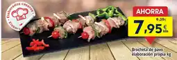 FROIZ Brocheta de pavo elaboración propia oferta