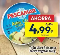 FROIZ PESCAMAR Atún claro aceite vegetal oferta