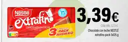 Cash Ifa NESTLÉ Chocolate con leche extrafino pack oferta
