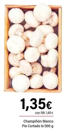 Cash Ifa Champiñón Blanco Pie Cortado oferta