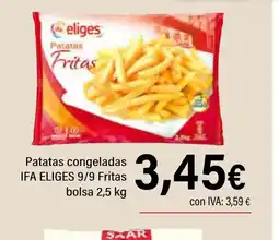 Cash Ifa IFA ELIGES Patatas congeladas oferta