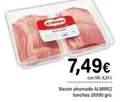 Cash Ifa ALMIREZ Bacon ahumado lonchas oferta