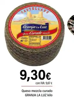 Cash Ifa GRANJA LA LUZ Queso mezcla curado oferta
