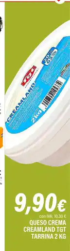 Cash Ifa Queso crema creamland tgt tarrina oferta