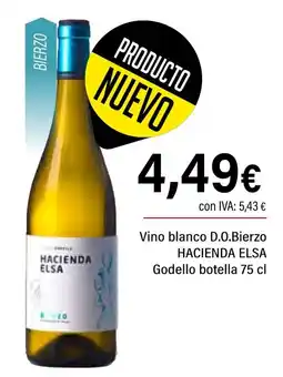Cash Ifa HACIENDA ELSA Vino blanco D.O.Bierzo oferta