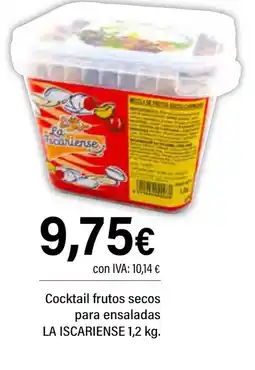 Cash Ifa LA ISCARIENSE Cocktail frutos secos para ensaladas oferta
