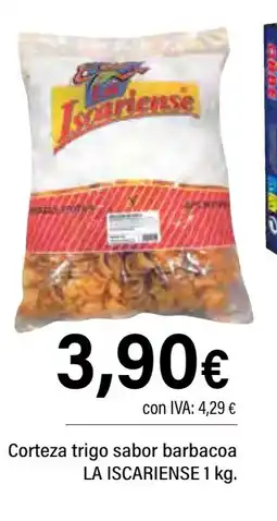 Cash Ifa LA ISCARIENSE Corteza trigo sabor barbacoa oferta